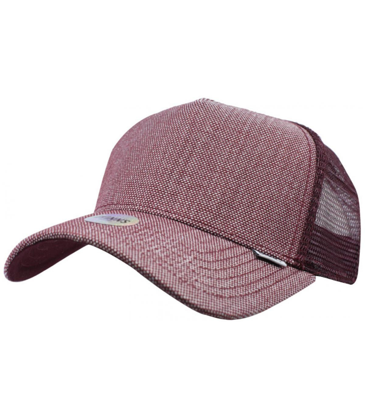 Trucker 2tone Oxford wine Djinns